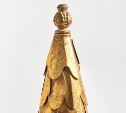 Open Box: Handcrafted Antique Metal Decorative Trees