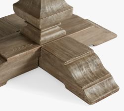 Banks Round Pedestal Extendable Dining Table (48&quot;-72&quot;)