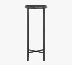 Maryrose Round Marble Accent Table