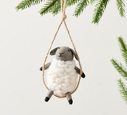 Swinging Sheep Ornament