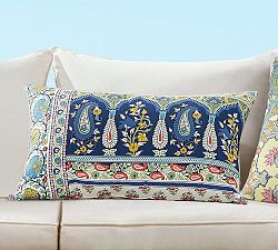 Marnie Paisley Outdoor Lumbar Pillow