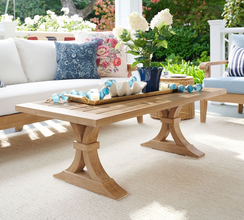 Fallbrook Rectangular Outdoor Coffee Table (52&quot;)