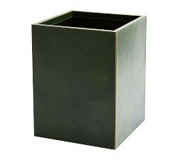 Gia Leather Desk Accessories Collection - Green