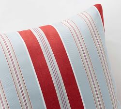 Striped Outdoor Pillow