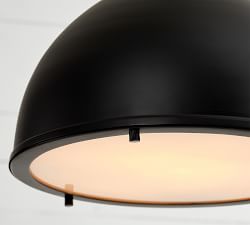 Calistoga Outdoor Metal Pendant (13")