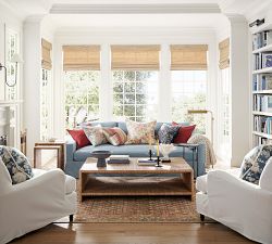 Malibu Rectangular Woven Grand Coffee Table (60&quot;)