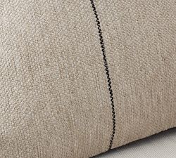 Amada Handloomed Single Striped Pillow Cover