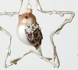 Mercury Hanging Bird Ornament