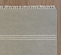 Pure Salt Caseres Handwoven Rug