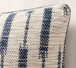 Jacquard Reversible Striped Pillow