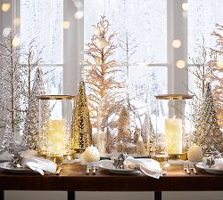 Mercury Glass Tree Cloches