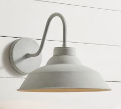 Wright Outdoor Metal Sconce (11'')