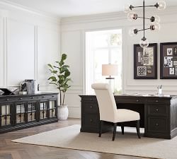 PB Comfort Roll Upholstered Dining Chair