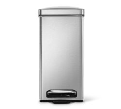 Simplehuman&#174; 10 Liter Profile Step Trash Can