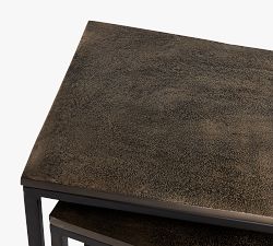James Metal Nesting Console Tables