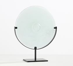 Glass Disk on Stand