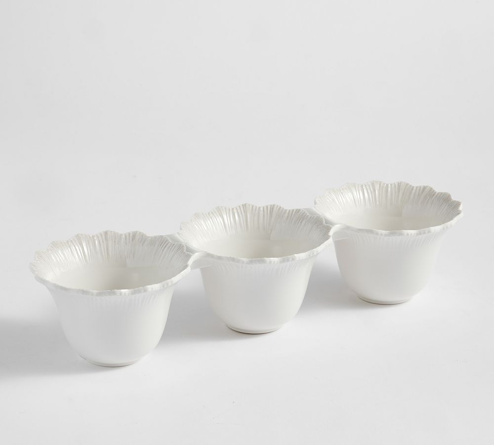 Monique Lhuillier Claudia Outdoor Melamine Multi-Condiment Server