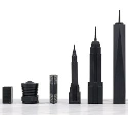 East Coast vs West Coast Chess Set