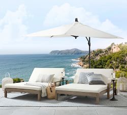 Avah Eco-Friendly Striped Outdoor Throw