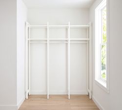 Essential Walk-In Closet by Hold Everything, 6' Long Hanging System​