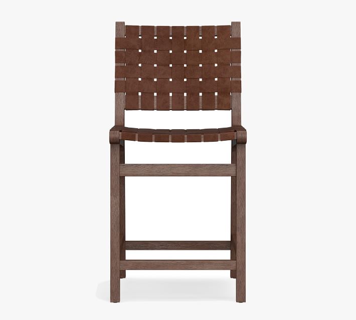 本革スツール～Woven leather stool～ papercord_f1e34847-6dd2-4d99-