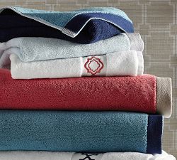 Colorblock Bath Towel
