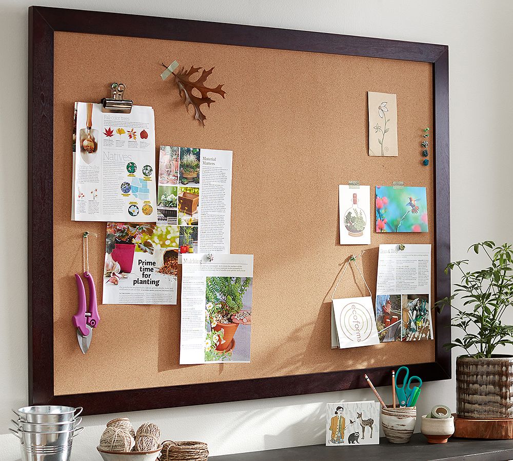 Wooden Framed Corkboard