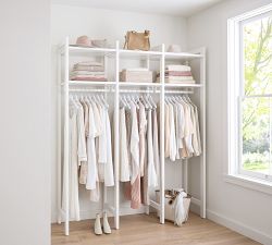 Essential Walk-In Closet by Hold Everything, 6' Long Hanging System​