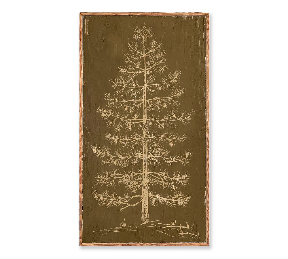Tree Carved Wood Wall Art