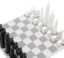 East Coast vs West Coast Chess Set