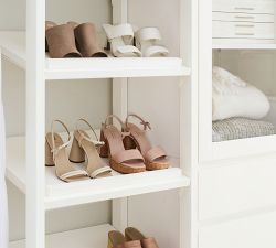Essential Walk-In&#160;Closet by Hold Everything,&#160;8' Hanging System with&#160;Cabinet &amp; Drawers&#8203;