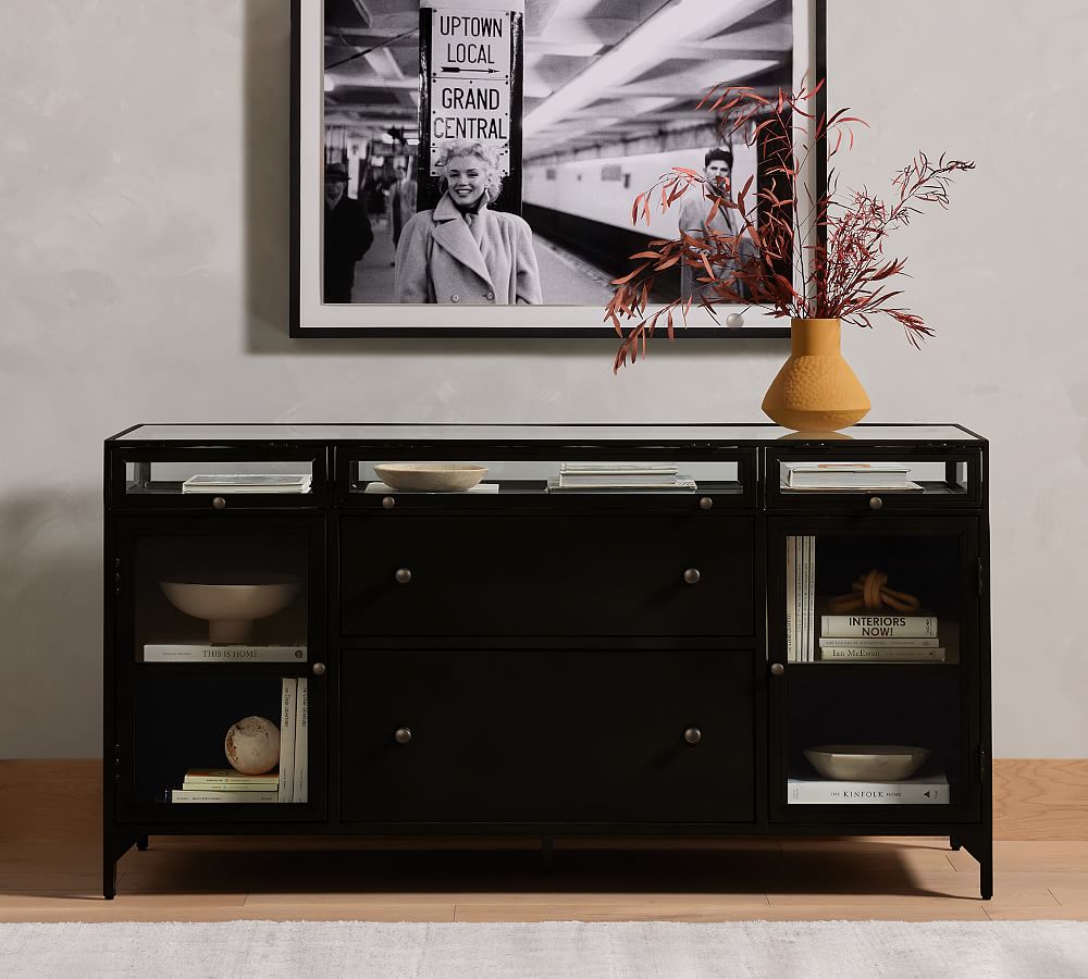 Harmon File Cabinet with Shelves
