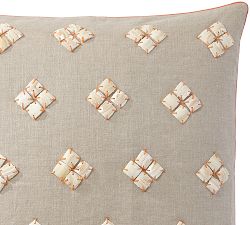 Shell Diamond Pillow Cover
