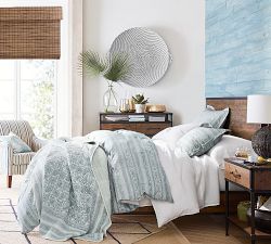 Margie Reversible Blockprint Quilt &amp; Shams