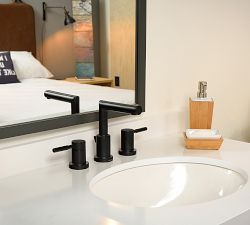 Colbie Lever Handle Widespread Bathroom Sink Faucet