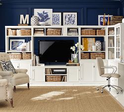 Framed Coral Prints - Indigo