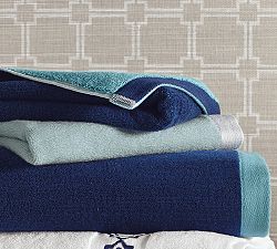 Colorblock Bath Towel
