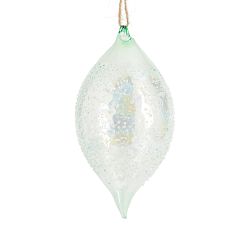 Seaglass Teardrop Ornament