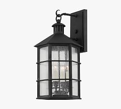 Phil Outdoor Iron Sconce (15''-21&quot;)