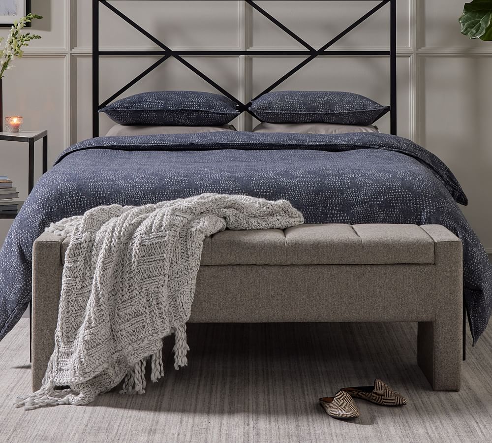 Wyndham Upholstered Storage Bench (55&quot;)