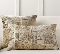 Zinnia Patchwork Printed Pillow Cover