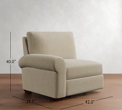 Build Your Own Big Sur Roll Arm Power Reclining Sectional