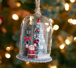 Santa Cloche Ornament