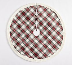 Stewart Plaid Tree Skirt