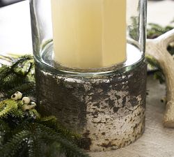 Vinton Mercury Hurricane Candle Holder