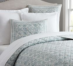 Margie Reversible Blockprint Quilt &amp; Shams