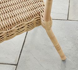 Huntington Wicker Stacking Outdoor Dining Chair