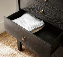 Calistoga 5-Drawer Tallboy Dresser (30")