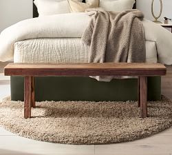 Rustic Reclaimed Wood Bench (60") - Thumbnail 4