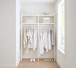 Essential Walk-In&#160;Closet by Hold Everything, 5' Long Hanging System&#8203;